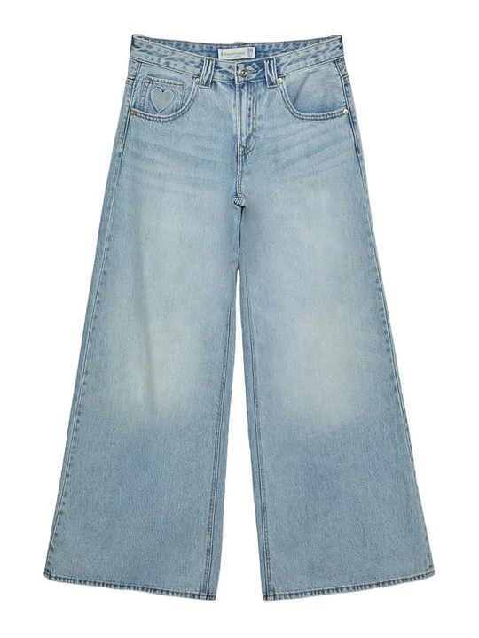 Obrázek produktu Džíny Relaxed Fit Stradivarius světle modrá