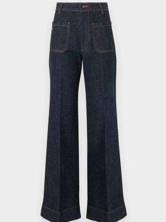 Obrázek produktu Džíny Relaxed Fit Victoria Beckham tmavě modrá