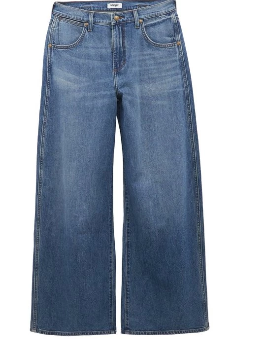 Obrázek produktu Wide leg Wrangler šedomodrý denim