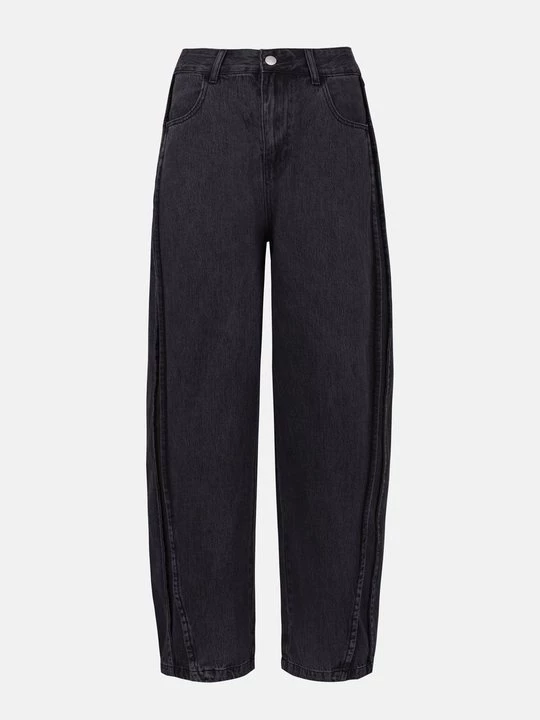 Obrázek produktu Džíny Relaxed Fit YOURTURN By Zalando černý denim