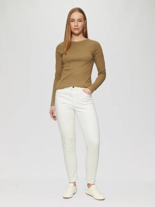 Obrázek produktu Džíny Sadie po kotníky / skinny fit / mid rise / skinny leg QS krémová