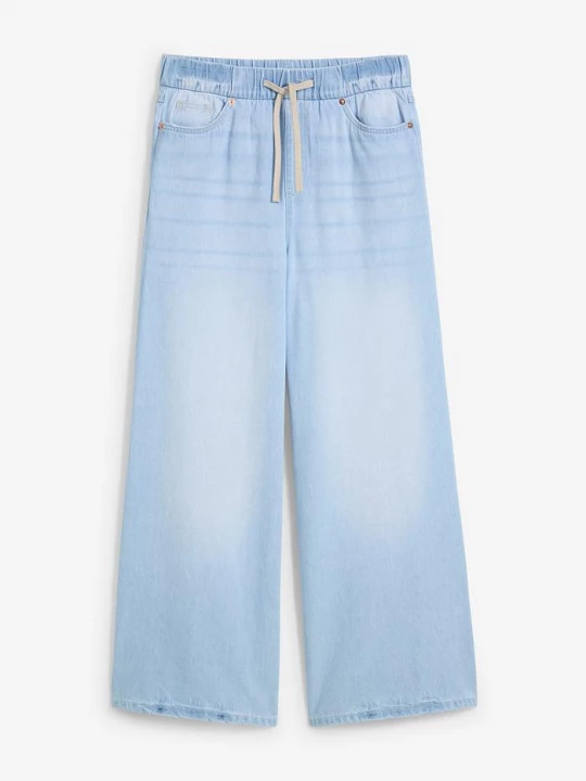 Obrázek produktu Džíny se širokými nohavicemi a pohodlným pasem, High Waist BonPrix