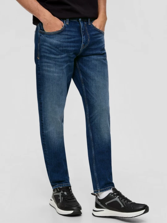 Obrázek produktu Džíny Shawn / Regular Fit / Mid Rise / Tapered Leg QS modrá