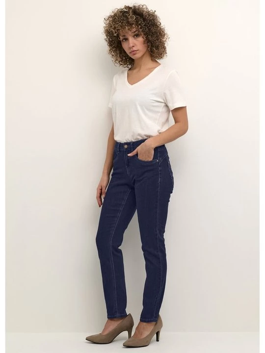 Obrázek produktu Džíny Slim Fit Cream tmavomodrý denim