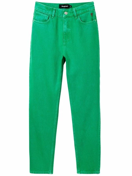 Obrázek produktu Džíny Slim Fit Desigual zelená