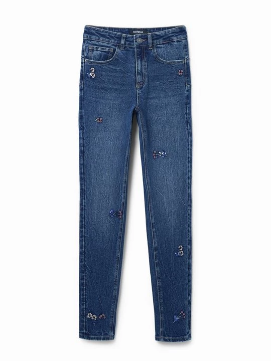 Obrázek produktu Džíny Slim Fit Desigual modrá