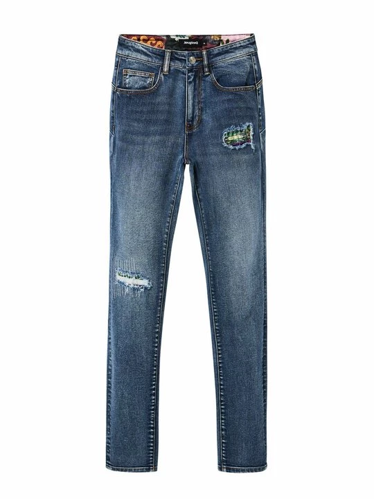 Obrázek produktu Džíny Slim Fit Desigual modrá