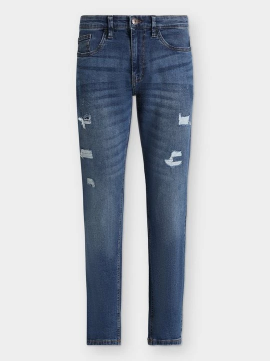 Obrázek produktu Džíny Slim Fit INDICODE modrý denim
