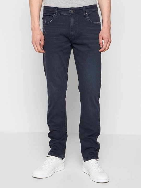 Obrázek produktu Džíny Slim Fit INDICODE tmavě modrá