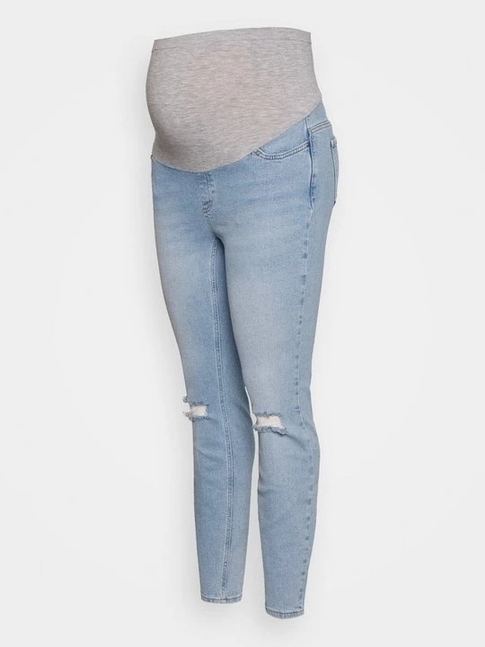 Obrázek produktu Džíny Slim Fit Mamalicious světlemodrý denim