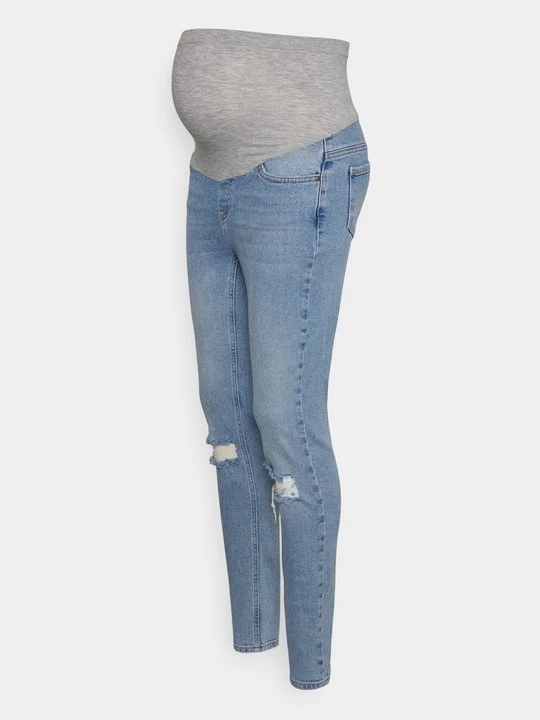 Obrázek produktu Džíny Slim Fit Mamalicious světlemodrý denim