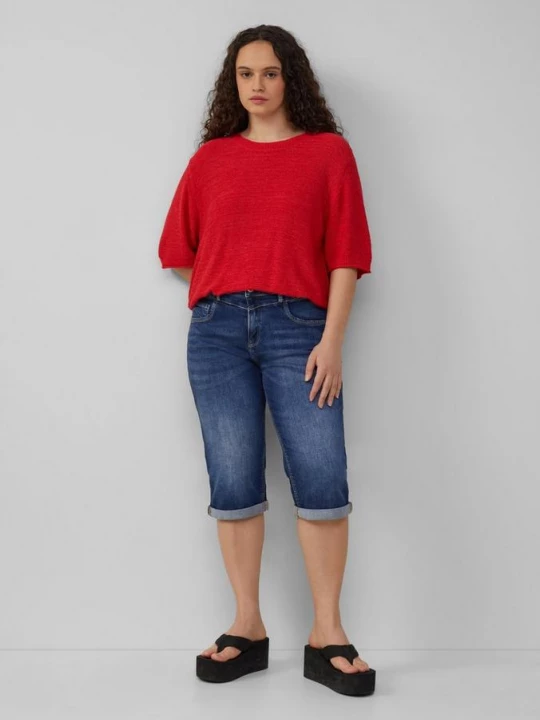 Obrázek produktu Džíny / Slim Fit / Mid Rise / capri délka QS modrá