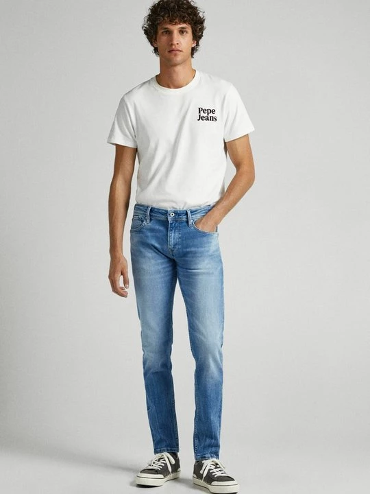 Obrázek produktu Džíny Slim Fit Pepe Jeans modrý denim