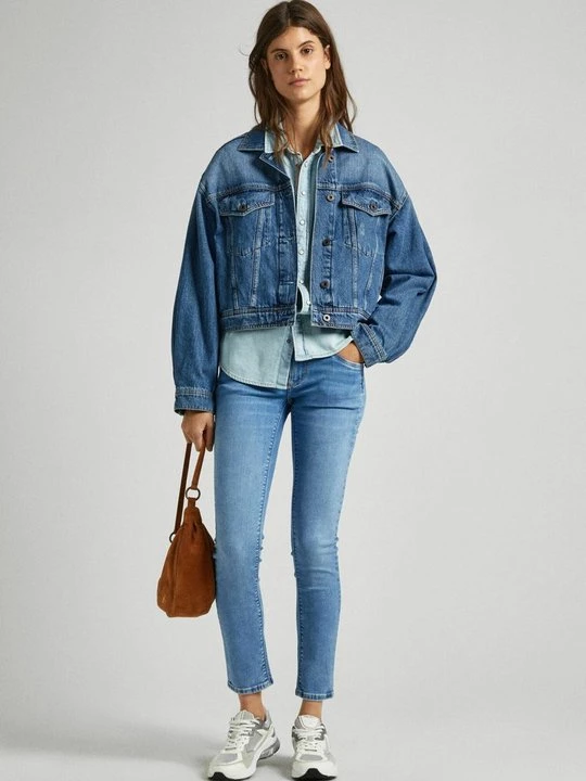 Obrázek produktu Džíny Slim Fit Pepe Jeans modrý denim