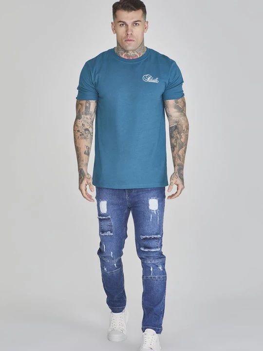 Obrázek produktu Džíny Slim Fit SikSilk modrá