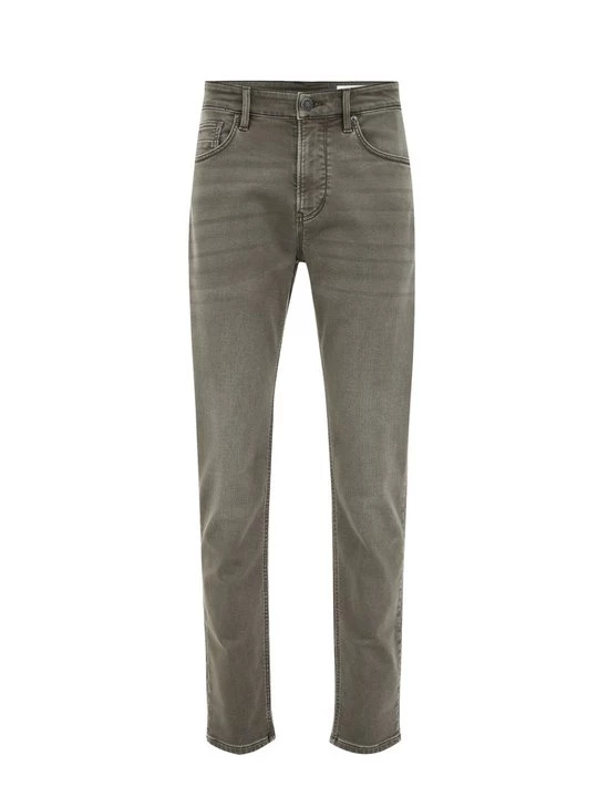 Obrázek produktu Džíny Slim Fit WE Fashion skvrnitě tmavě zelená