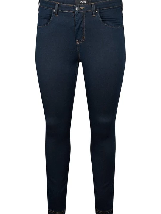 Obrázek produktu Džíny Slim Fit Zizzi hnědá