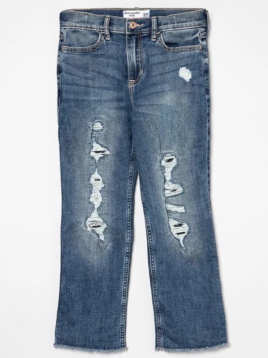 Obrázek produktu Džíny Straight Fit Abercrombie & Fitch modrá