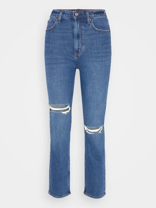 Obrázek produktu Džíny Straight Fit Abercrombie & Fitch modrý denim