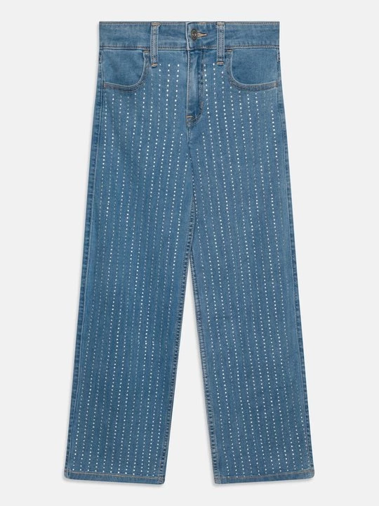 Obrázek produktu Džíny Straight Fit Abercrombie & Fitch světlemodrý denim