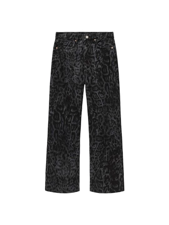 Obrázek produktu Džíny Straight Fit AllSaints meírovaná černá