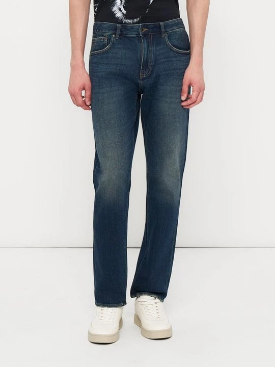 Obrázek produktu Džíny Straight Fit Armani Exchange modrý denim
