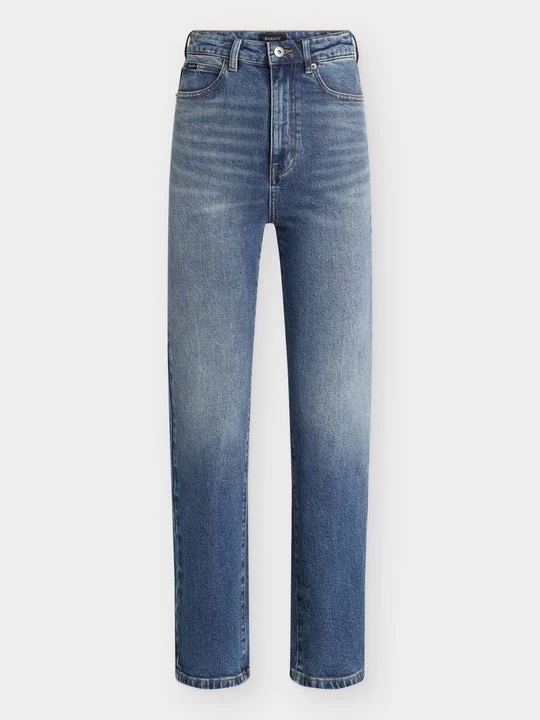 Obrázek produktu Džíny Straight Fit bardot modrý denim