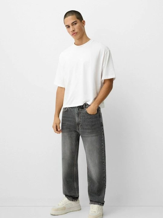 Obrázek produktu Džíny Straight Fit Bershka