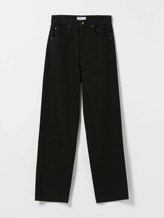 Obrázek produktu Džíny Straight Fit Bershka černá