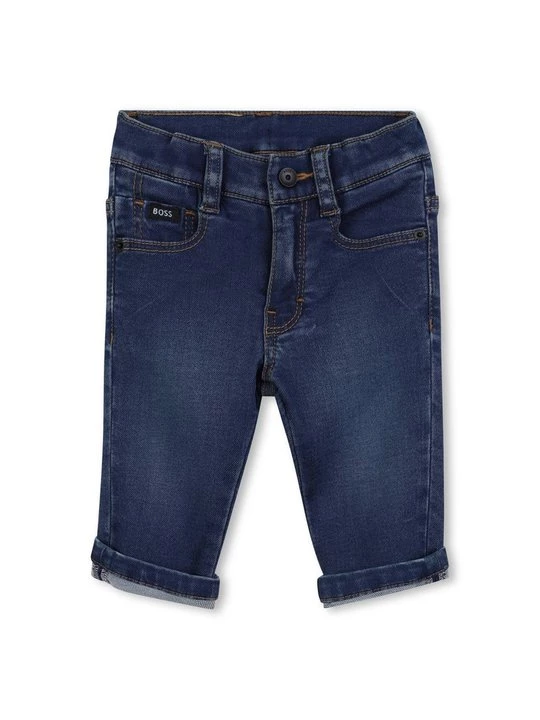 Obrázek produktu Džíny Straight Fit Boss modrý denim