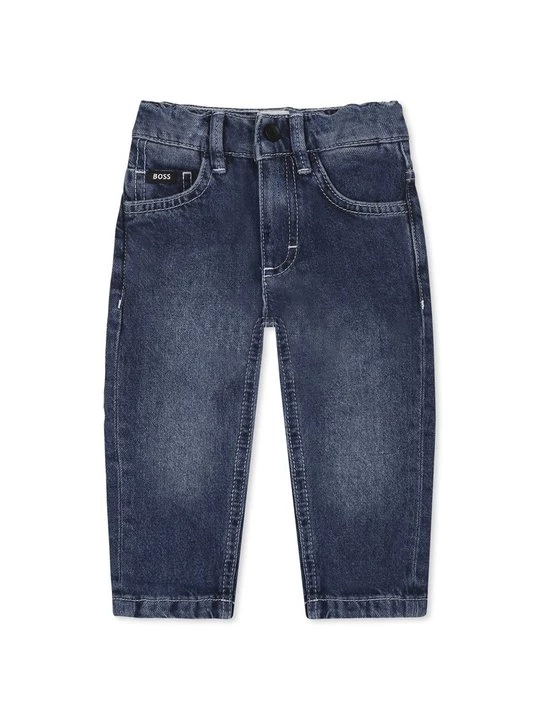 Obrázek produktu Džíny Straight Fit Boss modrý denim