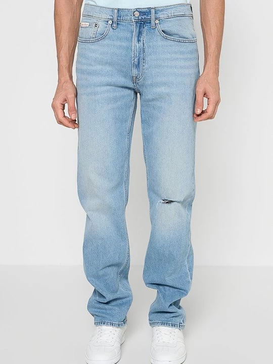 Obrázek produktu Džíny Straight Fit Calvin Klein Jeans hnědá