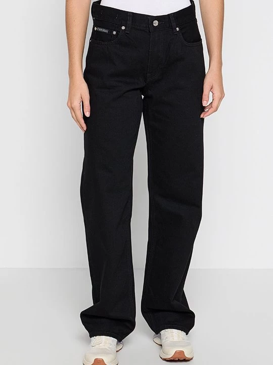 Obrázek produktu Džíny Straight Fit Calvin Klein Jeans černá