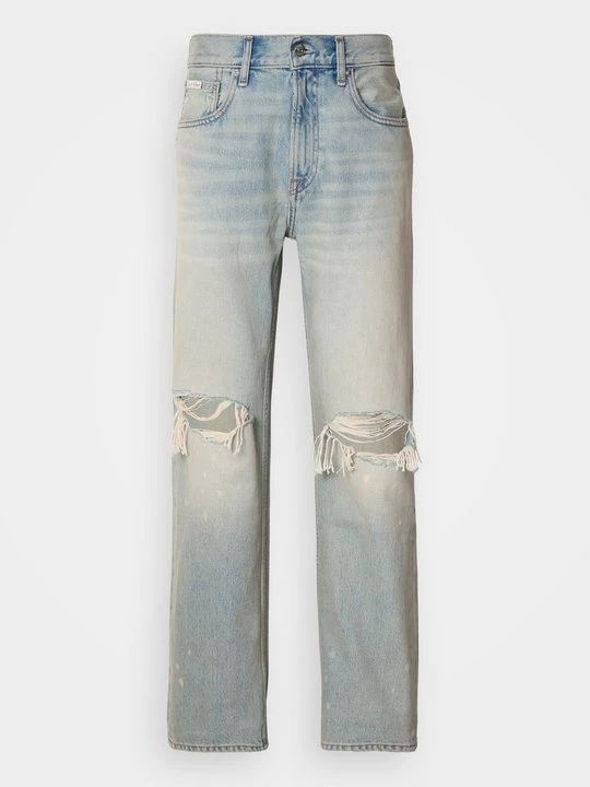 Obrázek produktu Džíny Straight Fit Calvin Klein Jeans černá