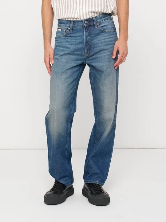 Obrázek produktu Džíny Straight Fit Calvin Klein Jeans modrá