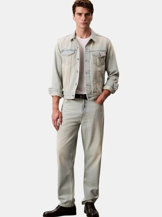 Obrázek produktu Džíny Straight Fit Calvin Klein světle modrá
