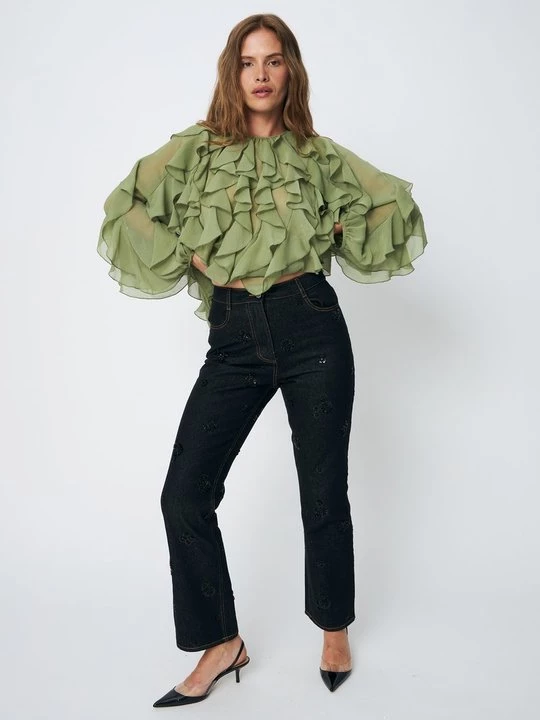 Obrázek produktu Džíny Straight Fit Cras tmavomodrý denim