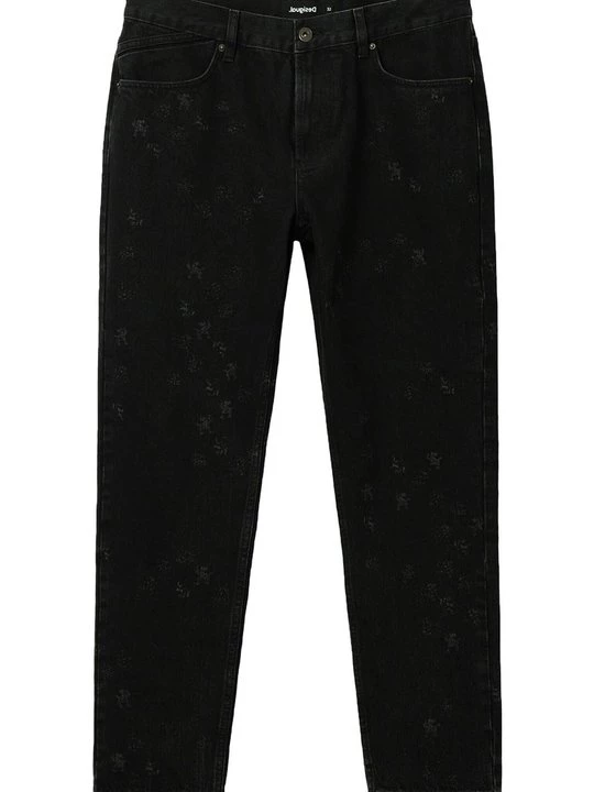 Obrázek produktu Džíny Straight Fit Desigual černá