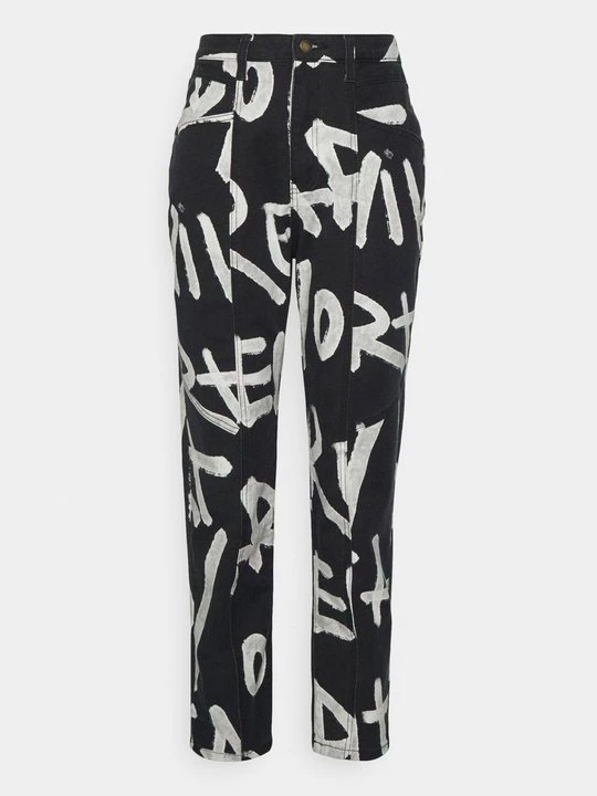 Obrázek produktu Džíny Straight Fit Desigual černá