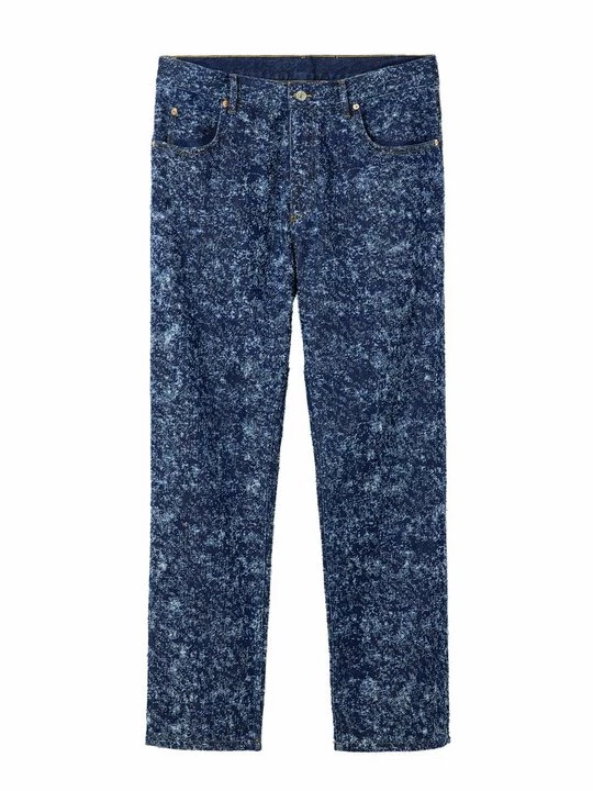 Obrázek produktu Džíny Straight Fit Desigual tmavě modrá