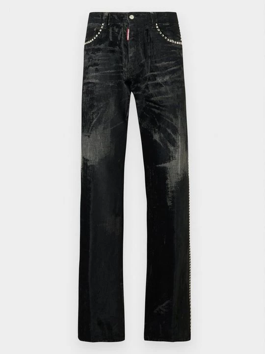 Obrázek produktu Džíny Straight Fit Dsquared2 černá