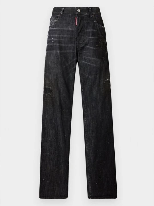 Obrázek produktu Džíny Straight Fit Dsquared2 černá