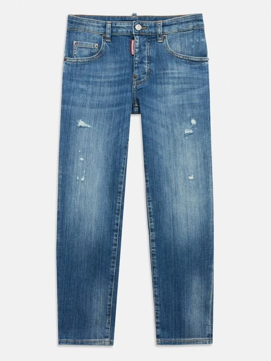 Obrázek produktu Džíny Straight Fit Dsquared2 modrý denim