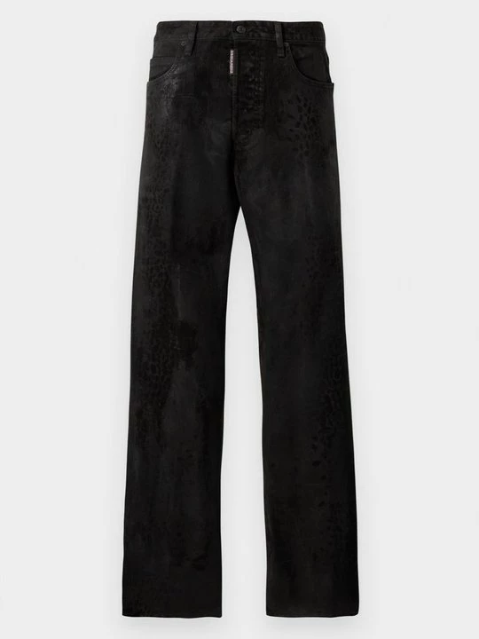 Obrázek produktu Džíny Straight Fit Dsquared2 tmavě hnědá