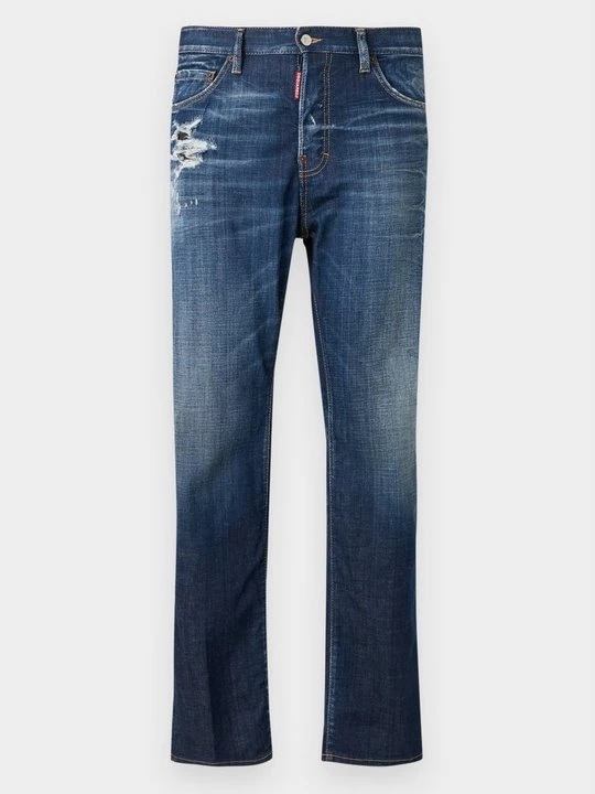 Obrázek produktu Džíny Straight Fit Dsquared2 tmavě modrá