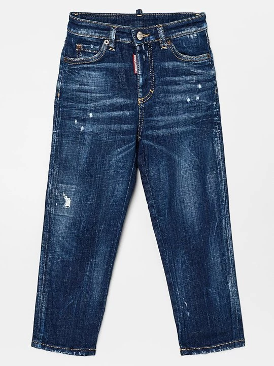 Obrázek produktu Džíny Straight Fit Dsquared2 tmavě modrá