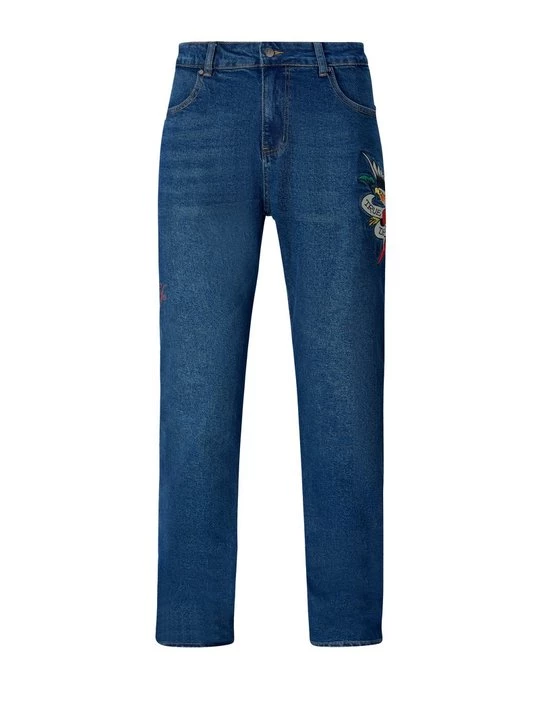 Obrázek produktu Džíny Straight Fit Ed Hardy modrý denim