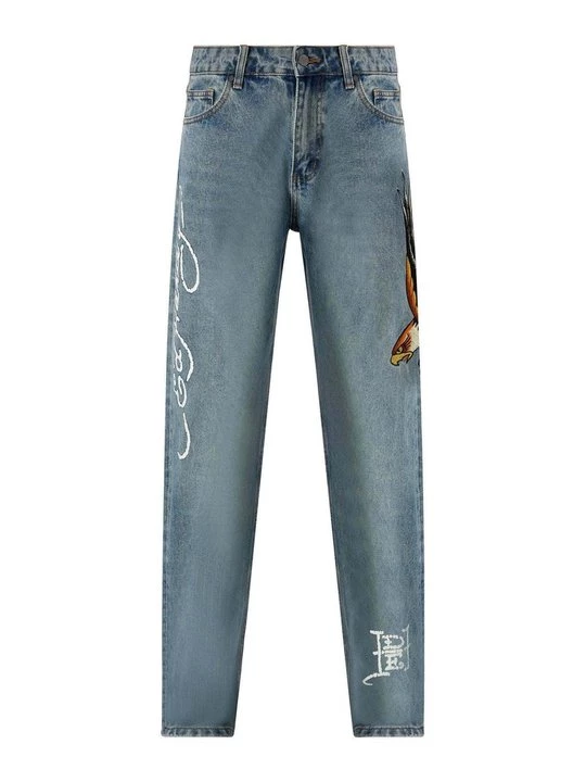 Obrázek produktu Džíny Straight Fit Ed Hardy bělený denim