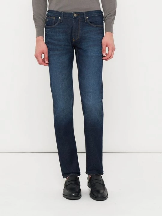Obrázek produktu Džíny Straight Fit Emporio Armani modrá