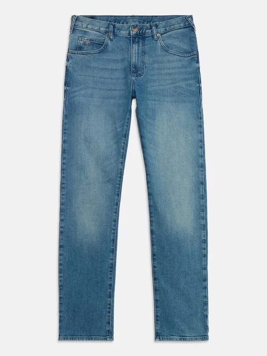 Obrázek produktu Džíny Straight Fit Emporio Armani modrý denim
